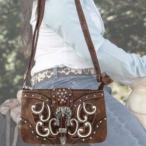 Brown Western Style Women's Bag